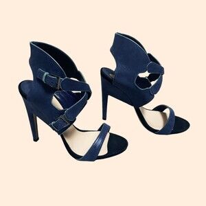 Nicholas Kirkwood Blue Strappy Sandals